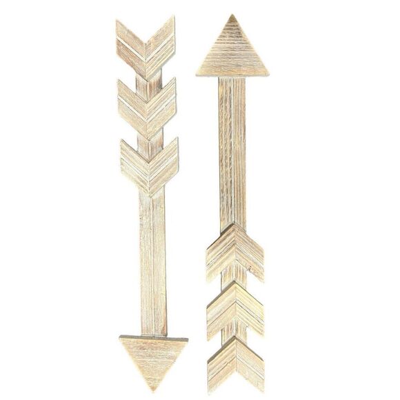 Brand New Home Goods Rustic Arrow Arrows Wall Hangings Decor 20” Set of 2 - Picture 1 of 1